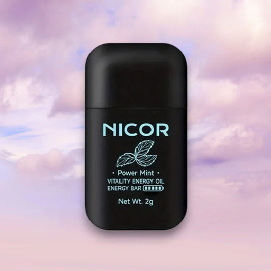 Nicor - Inhalador Nasal Herbal Energético de Doble Orificio